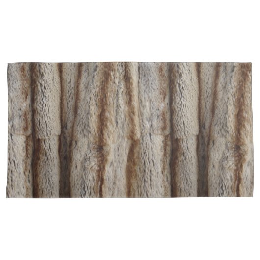 HOUSSE D'OREILLERS FOURRURE VÉRITABLE 3 DE CHINCHILLA (devant-Droit)