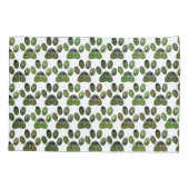 Housse D'oreillers Fox Terrier Empreintes de pattes, Coque Coussin (Dos)