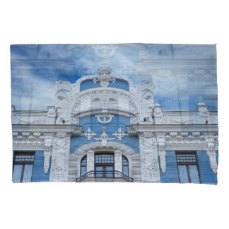 Housse D'oreillers Fragment Art Nouveau : Détail architectural de Rig