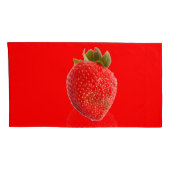 Housse D'oreillers Fraise d'été (Dos-Droit)