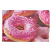 Housse D'oreillers Fraise rose (Dos)