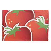 Housse D'oreillers Fraises funky (Dos-gauche)