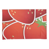 Housse D'oreillers Fraises funky (devant-Droit)