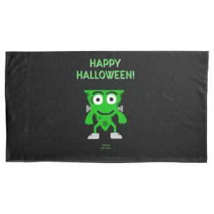 Housse D'oreillers FrankenCheese Halloween Salutations Pillowcase 