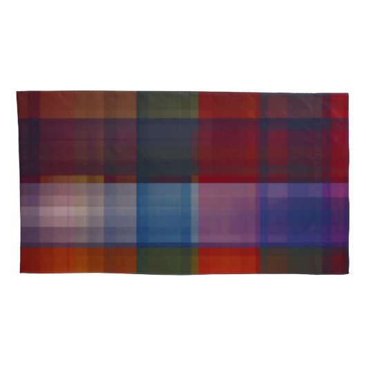 Housse D'oreillers Franklin Plaid (Dos-Droit)