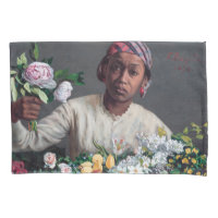 Frédéric Bazille - Jeune femme aux pivoines