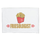 Housse D'oreillers Frites Français Drôles (devant)