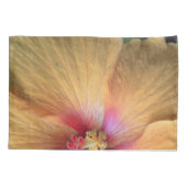 Housse D'oreillers Froissement d'Hibiscus Orange (Dos-gauche)
