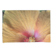 Housse D'oreillers Froissement d'Hibiscus Orange (devant-Droit)