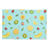 Housse D'oreillers Fruits mixtes (Dos-gauche)