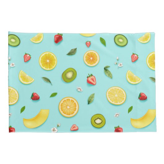 Housse D'oreillers Fruits mixtes (Dos-Droit)