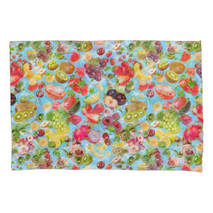Housse D'oreillers Fruits tropicaux salants