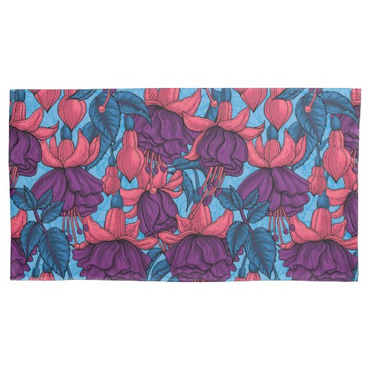 Housse D'oreillers Fuchsia (devant-gauche)