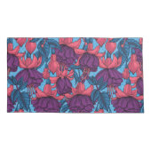 Housse D'oreillers Fuchsia (Dos-gauche)