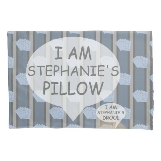 Housse D'oreillers Fun et fantaisie personnalisable Royal Flush (devant)