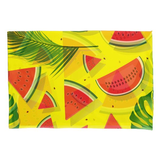 Housse D'oreillers Fun Watermelon coussin coque soleil vibes (devant)