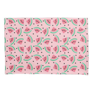 Housse D'oreillers Fun Watermelon Slice Motif Summer Vibes