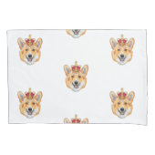 Housse D'oreillers Funny Pembroke Welsh Corgi (devant)