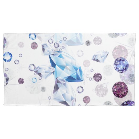 Housse D'oreillers Galaxie de diamant 1 (devant)