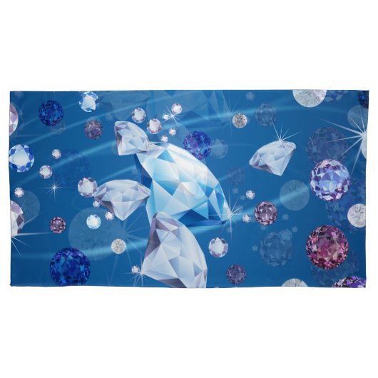 Housse D'oreillers Galaxie de diamant 12 (devant)