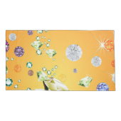 Housse D'oreillers Galaxie de diamant 7 (Dos)