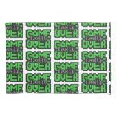Housse D'oreillers Game Over, Level Up: Retro Pixel Sandbox Adventure (devant-gauche)