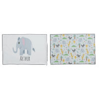Garçons Cute Safari Animaux Elephant Nom Enfants