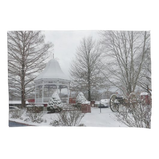 Housse D'oreillers Gazebo et Cannon (devant)