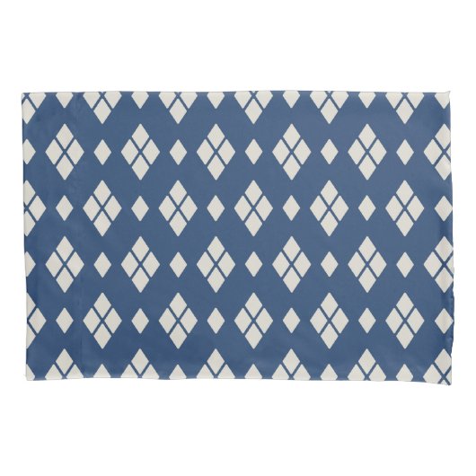 Housse D'oreillers Geometric Diamond Pattern (devant-gauche)