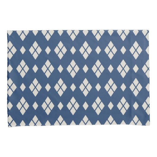 Housse D'oreillers Geometric Diamond Pattern (devant-Droit)