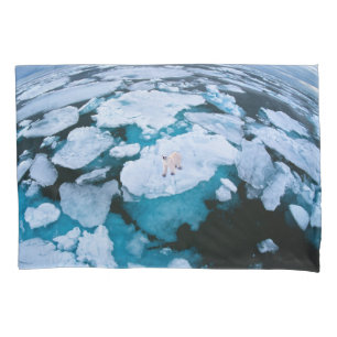 Housse D'oreillers Glace et neige   Ours polaire, Océan Arctique, Sva