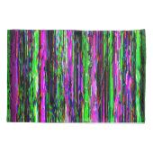 Housse D'oreillers Glitch tech abstract pattern (Dos)