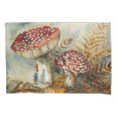 Housse D'oreillers gnome aquarelle (devant-gauche)