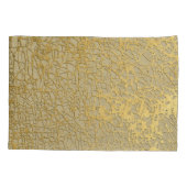 Housse D'oreillers Gold Marbling : Grunge Texture Design (Dos)