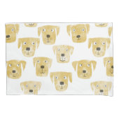 Housse D'oreillers Golden Labrador Retriever Dogs (devant-gauche)