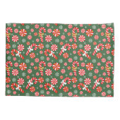 Housse D'oreillers Golden Winter Sweet Snowfall Sucre de canne (Dos)