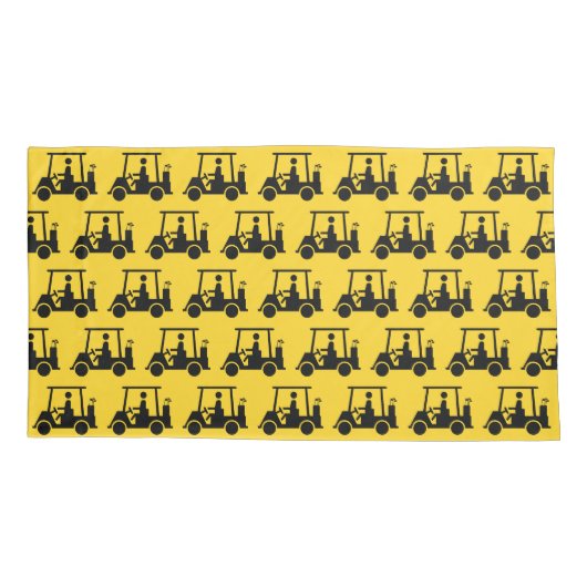 Housse D'oreillers Golf Buggy (Dos-gauche)