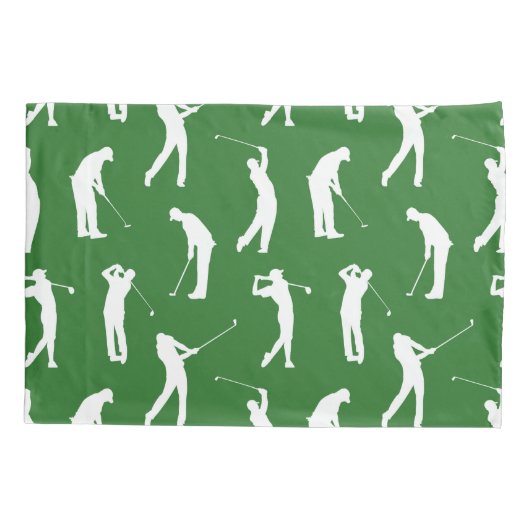 Housse D'oreillers Golfeurs sur le fairway (Dos)