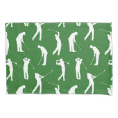 Housse D'oreillers Golfeurs sur le fairway (devant)