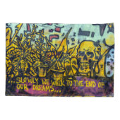 Housse D'oreillers Graffiti urbain Art Abstrait (Dos)