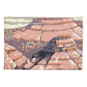 Housse D'oreillers Grand Canyon Western Graphic Art American (Dos)