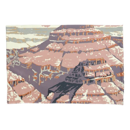 Housse D'oreillers Grand Canyon Western Graphic Art American (devant)