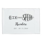 Housse D'oreillers Grande cuillère peu de couples de mariage (Dos-Droit)