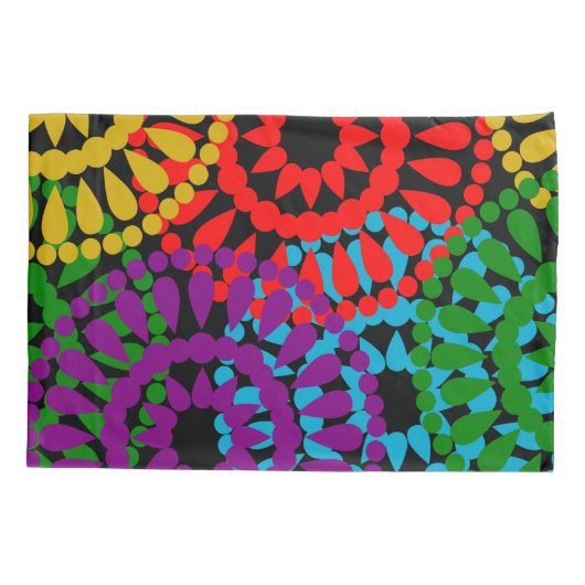 Housse D'oreillers Grands cercles (Dos)