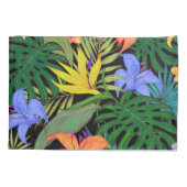 Housse D'oreillers Graphique de fleur d'Aloha de Hawaii tropical (Dos)