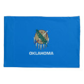 Housse D'oreillers Graphique Drapeau de l'état de l'Oklahoma dynamiqu (Dos)