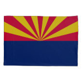 Housse D'oreillers Graphique Drapeau dynamique de l'état de l'Arizona (Dos)