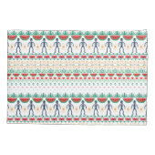 Housse D'oreillers Graphique mexicain de Frida Kahlo | (Dos-gauche)