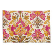 Housse D'oreillers Gras Méditerranéen Baroque Floral (Dos-Droit)