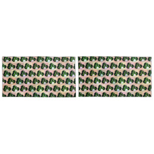 Housse D'oreillers Green Lawn Bowls Pop Art,